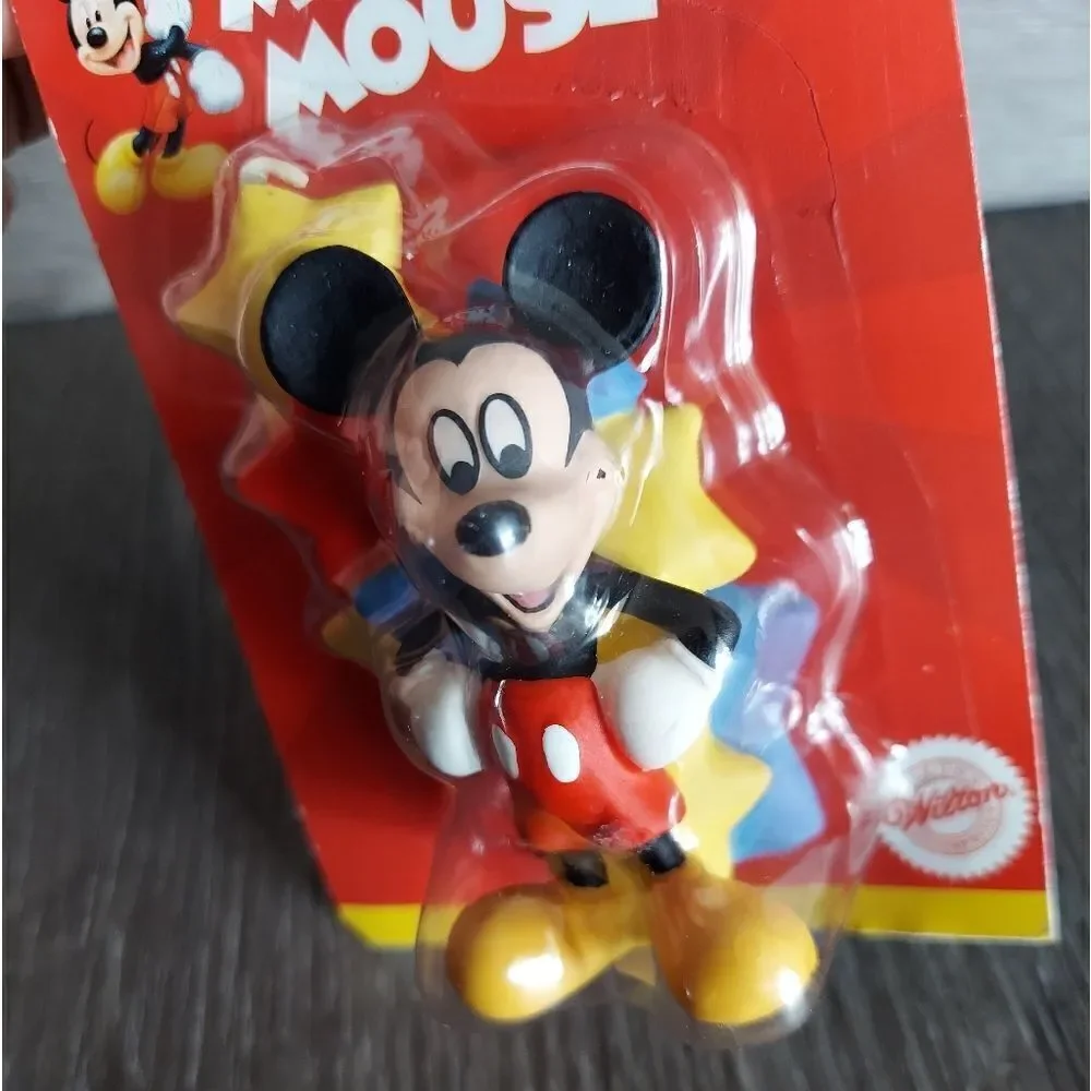 WILTON Disney's Mickey Mouse Birthday Candle - New Old Stock - Sealed